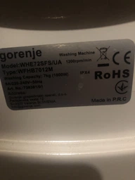 Стиральная машина GORENJE WHE72SFS фото от покупателей 9