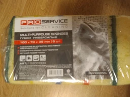 Упаковка губок кухонных PRO service Professional крупнопористых 6 пачек по 5 шт (15200001) фото от покупателей 1