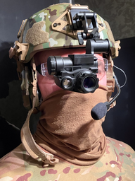 Монокуляр нічного бачення з компасом і кріпленням на шолом NVG10 8608 Luxun Чорний 63833 фото від покупців 7