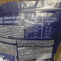 Сухий корм з ягням Brit Premium Sterilized Lamb Бріт Преміум для стерилізованих котів 8 кг + наповнювач в подарунок (8595602553242) фото от покупателей 11