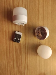 Міні портативна USB LED лампочка, ліхтарик-світильник Floodlight Life Light ART-01 Біле світло