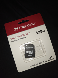 Карта памяти Transcend 300S microSDXC 128GB UHS-I U3 + SD-Adapter (TS128GUSD300S-A) фото от покупателей 16