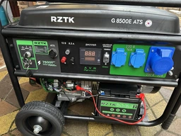 Генератор бензиновый RZTK G 8500E ATS фото от покупателей 12