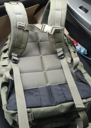 Рюкзак тактичний 35 літрів об'єм, чоловічий тактичний рюкзак 35л, водовідштовхуючий оксфорд, відділ для ноутбука до 17", Bounce ar. RT-35L, колір хакі (зелений)