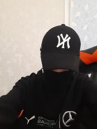Бейсболка Art cap New York Yankees 55-59 см чёрная (0919-611) фото от покупателей 3