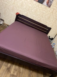 Простирадло на гумці Good-Dream microfiber Violet 120х200 (GDMVSHEETF120200) фото від покупців 12