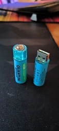 Акумулятор літій-іонний Quantum USB AA/R6 1.5V 1100mAh (1шт) фото від покупців 4
