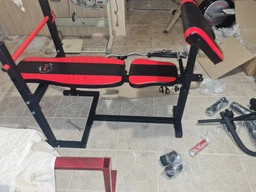 Скамья для жима ReadMeBlack + 4 грифа, 100 кг дисков RN-Sport фото от покупателей 4
