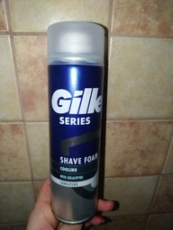 Охлаждающая пена для бритья Gillette Series с эвкалиптом 250 мл (7702018459803)