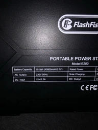 Зарядна станція Flashfish E200 / 250 Вт / 151 Вт⋅год / Li-ion (FFE200) фото від покупців 13