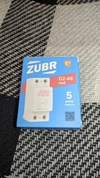 Реле захист від перенапруги ZUBR D2-40 red 40А фото від покупців 8