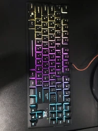 Клавіатура 2E KG355, LED, Gaming, USB, 1.5m, black UA UCRF фото від покупців 4