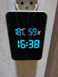 Бездротовий дверний радіодзвінок KERUI T295 Дзвінок з датчиками температури та вологості до 150 метрів для квартии офісу приватного будинку на вулицю на ворота 100дБ годинник Термометр Гігрометр Black Gold