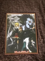Постер аниме Death Note Тетрадь смерти (DN)