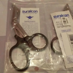 Ножницы для разрезания одежды Surgicon с пластиковыми ручками 18 см тупые (2000988938638) фото от покупателей 1