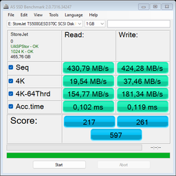 SSD диск Transcend ESD370C 1TB USB 3.1 Type-C 3D NAND TLC (TS1TESD370C) External фото від покупців 1