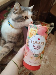 Чай черный Lovare Страстный фрукт 80 г х 2 шт (2000345448039)