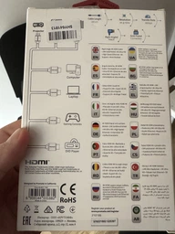 Кабель Promate proLink4K1 HDMI - HDMI v.2.0 5 м Black (proLink4K1-500.black) фото от покупателей 5