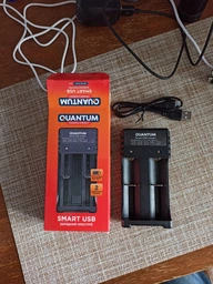 Зарядное устройство Quantum QM-BC2020 для Li-ion 3.7 V акум. 2-slot (USB) (0751784842392) фото от покупателей 1
