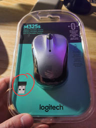 Мышь Logitech M325s Wireless Light Silver (910-006813)