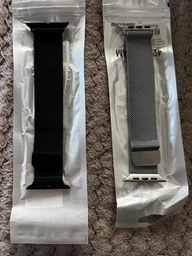 Ремешок Миланская Петля Apple Watch 42/44/45/46/49 mm Black (17) фото от покупателей 5