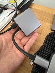 USB хаб на 2 х HDMI USB 3.0 PD Розгалужувач для ноутбука перехідник Type-C Адаптер USB C - Dual HDMI PAVLYSH P4 фото від покупців 2