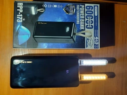 Зовнішній акумулятор Remax Hunergy&nbsp;60000mAh QC 22.5W LED лампа Білий (RPP-173)