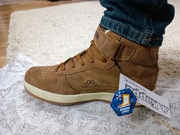 Ботинки мужские Kappa Bash Mid Fur 44 Черный (242799-1111) фото от покупателей 16