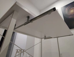Компьютерный стол Ferrum-decor Дейв 75x140x70 белый ДСП Дуб Сан-Марино 32мм фото от покупателей 4