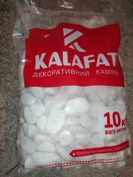 Декоративный камень — Белая мраморная галька, фракция 20–30 мм, 10 кг фото от покупателей 2