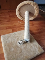 Когтеточка Lucky Pet Прана, серый, 33х33х50см фото от покупателей 13