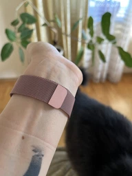 Миланская петля для Apple Watch 38/40/41 мм Черно-бирюзовый фото от покупателей 7