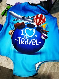 Чохол для валізки Turister модель Pasportu розмір M Різнокольоровий (Pst_214M) фото від покупців 4