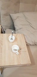 Столик приставной Терри Ferrum-decor 650x440x330 Белый металл ДСП Дуб Сонома 16 мм (TERR011) фото от покупателей 7