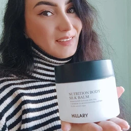 Питательный бальзам для тела с шелком и молекулярным патчем Hillary Nutrition Body Silk Balm, 200 мл HI-08-033 фото от покупателей 6