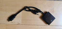 Адаптер STLab HDMI - VGA, 0.15 м с кабелями аудио и питания от USB (U-990 white) фото от покупателей 12