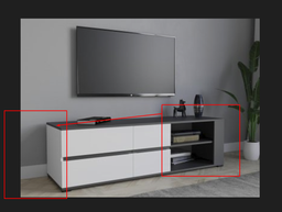 Тумба під телевізор з дверцятами TV Moreli Т-205 від Moreli Венге темний/Білий  фото від покупців 6