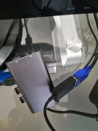 USB - хаб Type C hub кардридер переходник для макбука адаптер 10 в 1 HDMI VGA AUX 3.5 mm SD/TF Card Reader USB Hub 3x3.0 Ethernet LAN RJ 45 USB C Charging PAVLYSH H-4 фото от покупателей 2