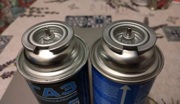 Баллон газовый 1-разовый с цанговым соединением (быстрым) 227g/392ml. (E417) VIROK (44V152) фото от покупателей 6
