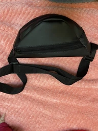 Женская поясная сумка бананка из экокожи городская сумка Sambag Marina MSG, белая 60503 фото от покупателей 2
