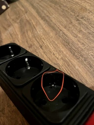 Фільтр мережі Patron 10 А 250 В 3х1 мм² 3 розетки 3 м Black (SP-1033)