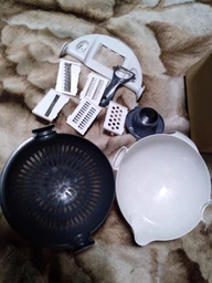 Универсальная овощерезка UFT VC2 Vegetable cutter 5 в 1 с контейнером и дуршлагом фото от покупателей 1
