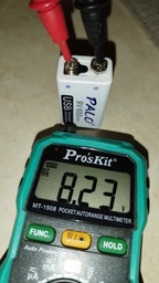 Акумулятор Крона 9В 650mAh PALO Li-Ion (6F22) заряджання micro-USB - 1 штука фото від покупців 1