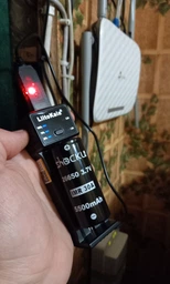 Кабель питания ACCLAB USB to DC 5.5 х 2.5 мм 9 В 1 A 1 м Черный (1283126565113)