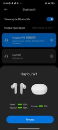 Наушники Xiaomi Haylou W1 White (HaylouW1wh)