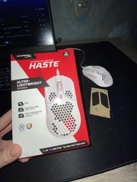 Мышь HyperX Pulsefire Haste USB Black-Red (4P5E3AA) фото от покупателей 7