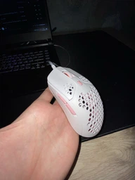 Мышь HyperX Pulsefire Haste USB Black-Red (4P5E3AA) фото от покупателей 5