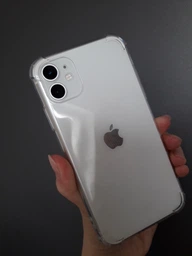 Прозорий ударостійкий силіконовий чохол для iPhone 11 фото от покупателей 9