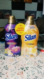 Набор кондиционеров для белья Silan Aromatherapy Сказочный Лотос 1100 мл + Захватывающий Френджипани 1100 мл (9000101815894) фото от покупателей 8