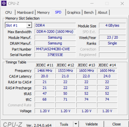 Оперативная память для ноутбука Kingston DDR4 16GB 3200MHz SO-DIMM PC4-3200 (KVR32S22D8/16) фото от покупателей 18